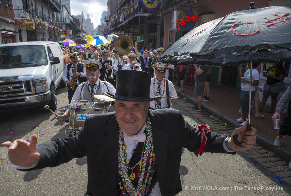 Lundi Gras in the French Quarter 2017